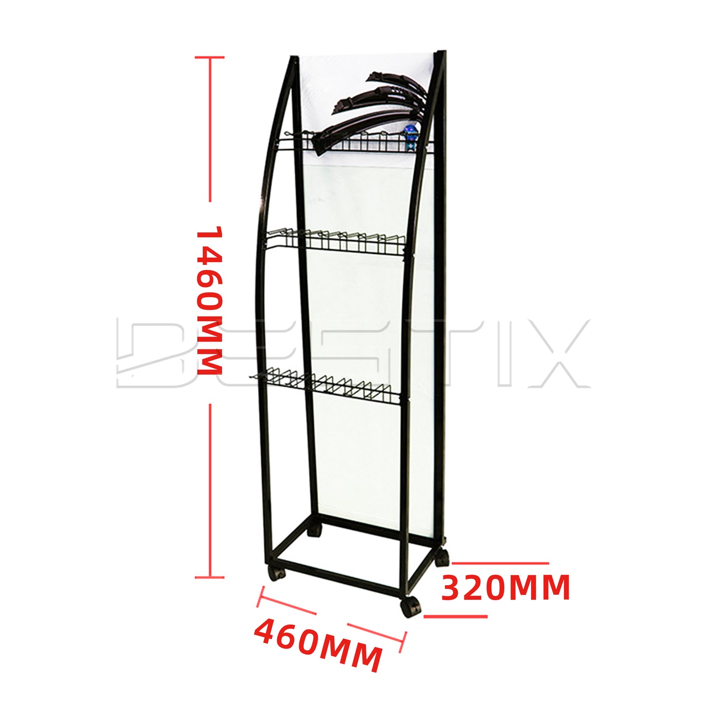 Promotion floor display for wiper blade BD01